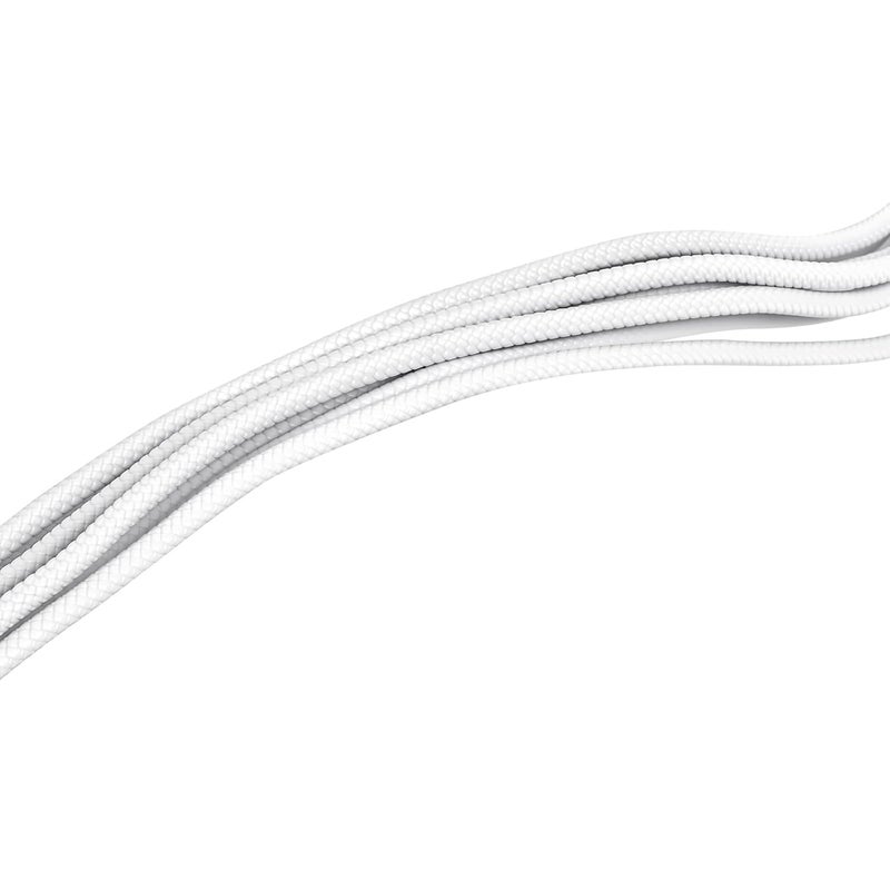 Certusfun PCIE Cable for Corsair, 65CM Male to Male 8 Pin to 6+2 Pin GPU Power Cable for Thermaltake, ARESGAME Modular Power Supply (25'') (White 16AWG [V.2026]) - Image 5